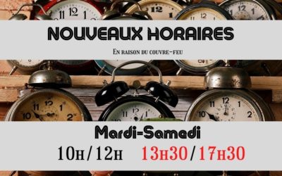 Changements d’horaires