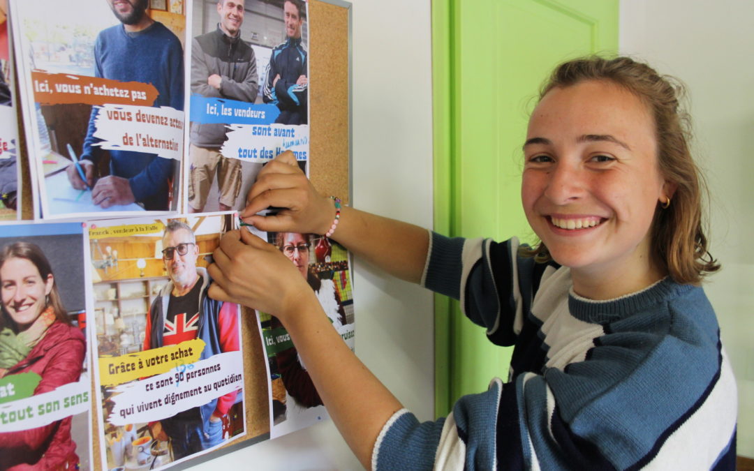 [Portrait du jour] Gabrielle, fait étape au Village Alternatif de Lescar