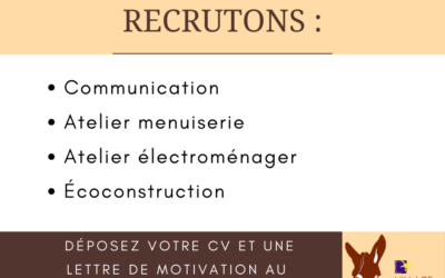 Nous recrutons !
