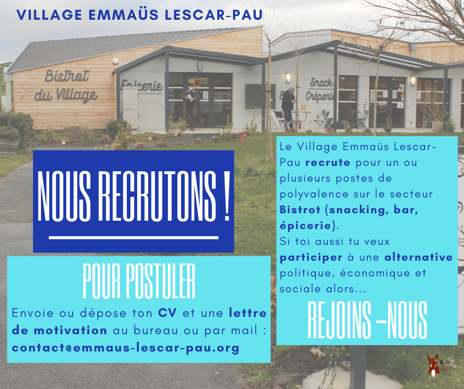 Bleu Recrutement Entreprise Publipostage Général Carte postale (4)
