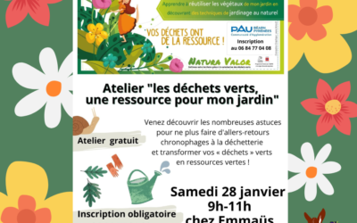 Atelier gratuit « Les déchets verts, une ressources pour votre jardin »