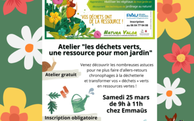Atelier : Les déchets verts, une ressource pour mon jardin !