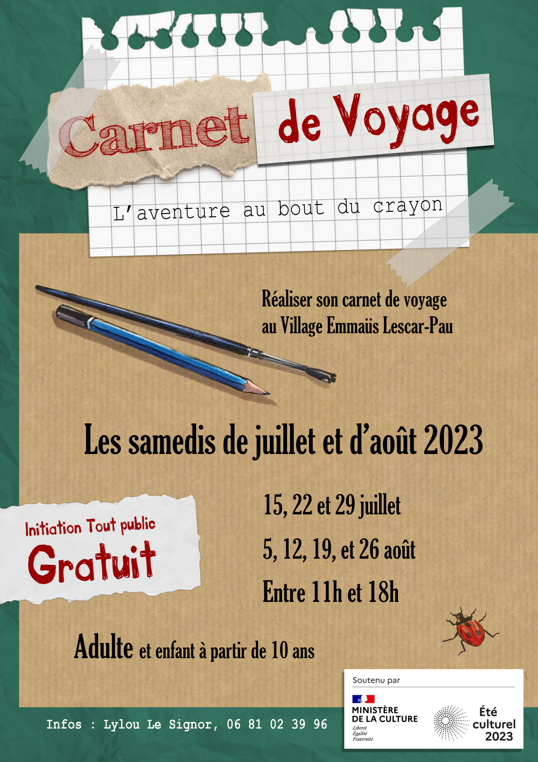 Affiche Carnet de voyage