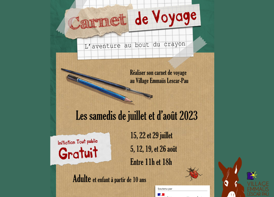 Initiation au carnet de voyage