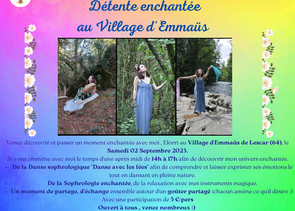 Détente enchantée au Village Emmaüs Lescar-Pau