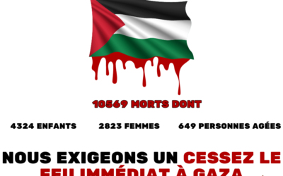 Halte au génocide de Gaza