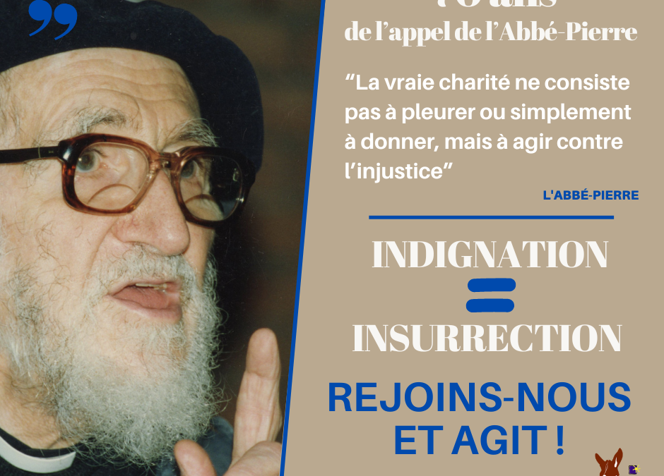1er février 2024 : 70 ans de l’Abbé-Pierre