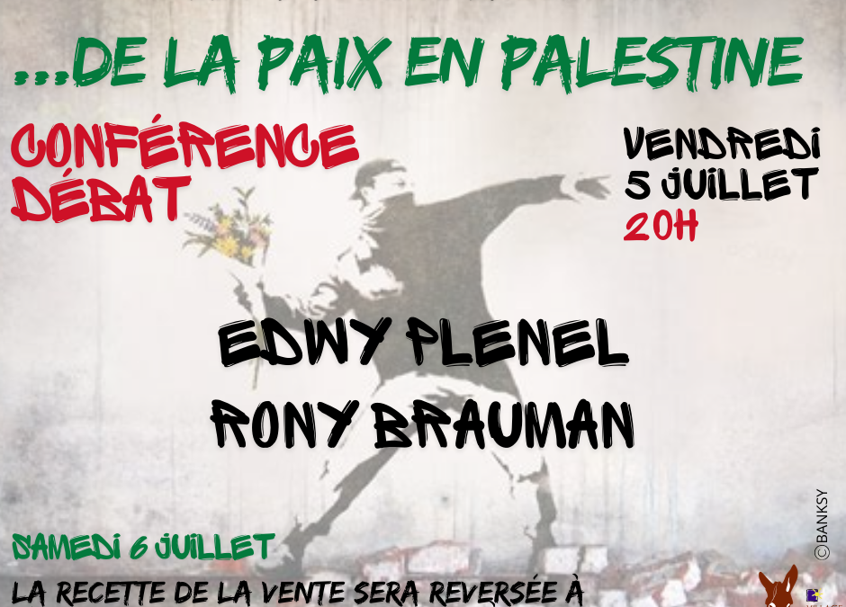 Conférence-débat : …. De la paix en Palestine
