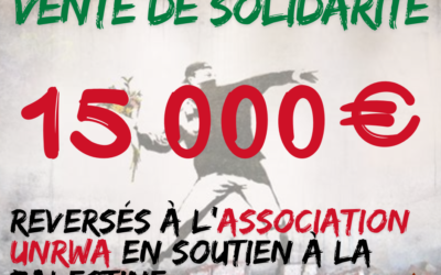 15 000€ récoltés pour la Palestine