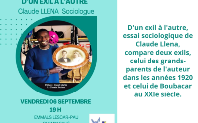 Présentation/Débat ouvrage : D’un exil à l’autre