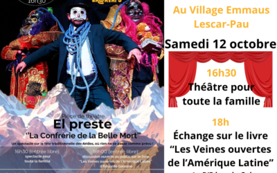 La caravane des Andes aux Landes au Village Emmaüs Lescar-Pau
