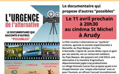 « L’urgence de l’alternative » au cinéma d’Arudy
